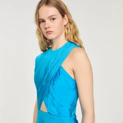 Robe Longue Drapée