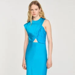 Robe Longue Drapée