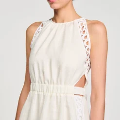 Robe Longue En Lin