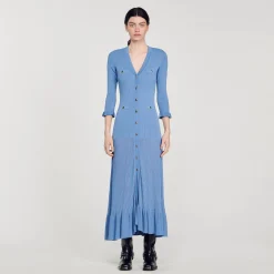 Robe Longue En Maille