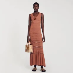 Robe Longue En Maille