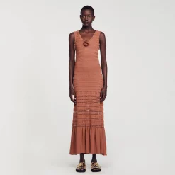 Robe Longue En Maille