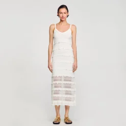 Robe Longue En Maille