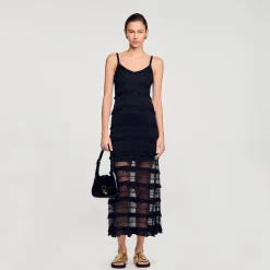 Robe Longue En Maille