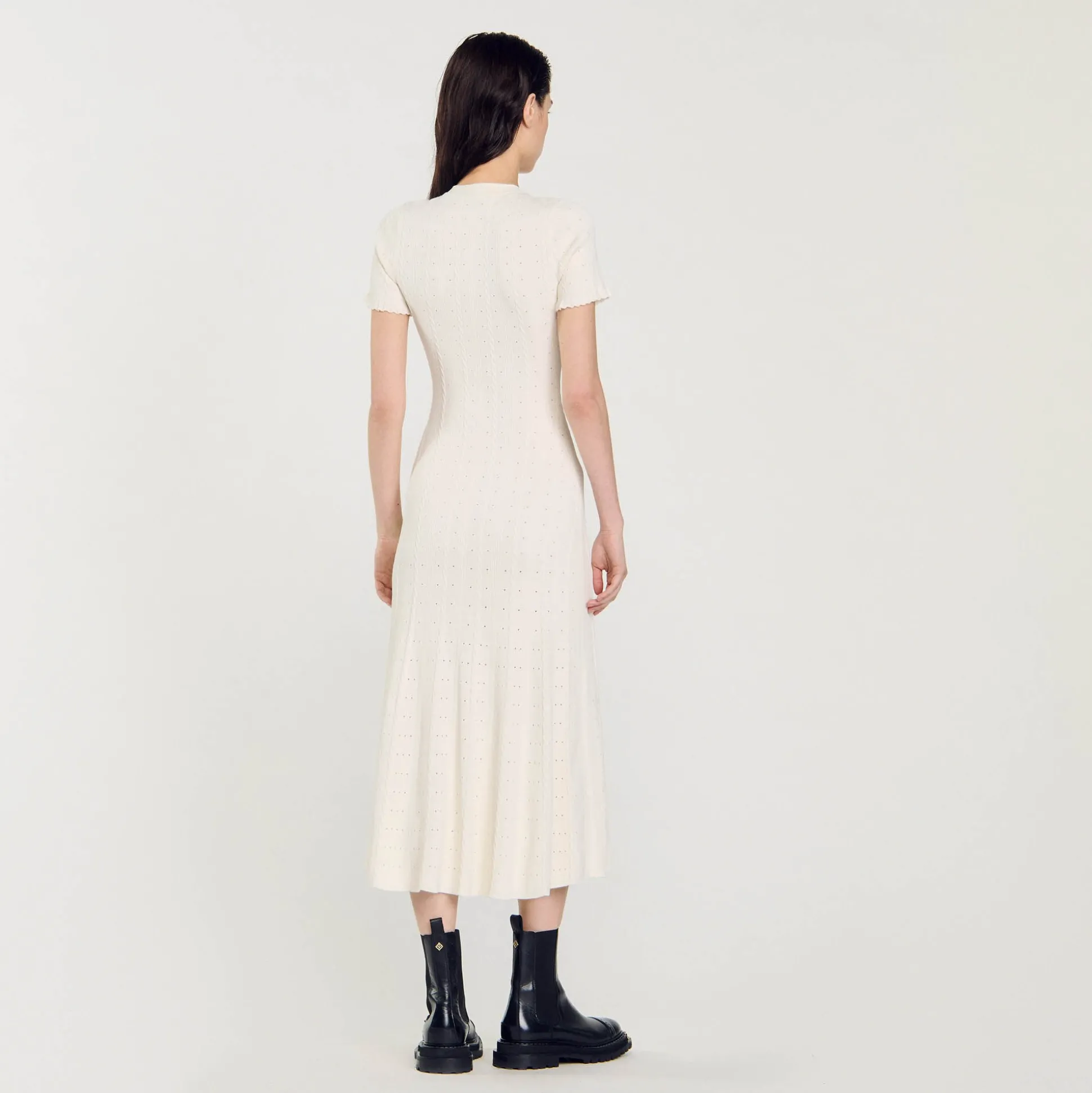 Robe Longue En Maille