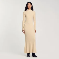 Robe Longue En Maille