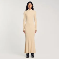 Robe Longue En Maille