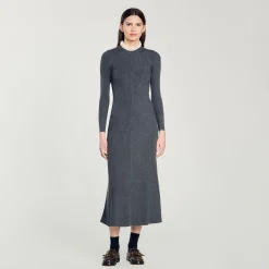 Robe Longue En Maille