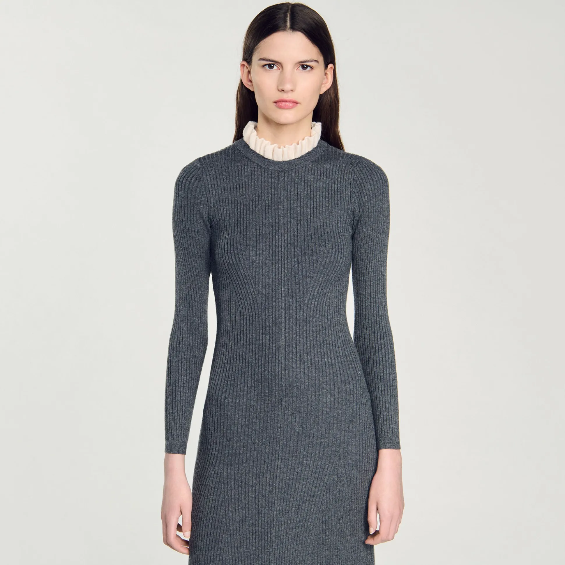 Robe Longue En Maille