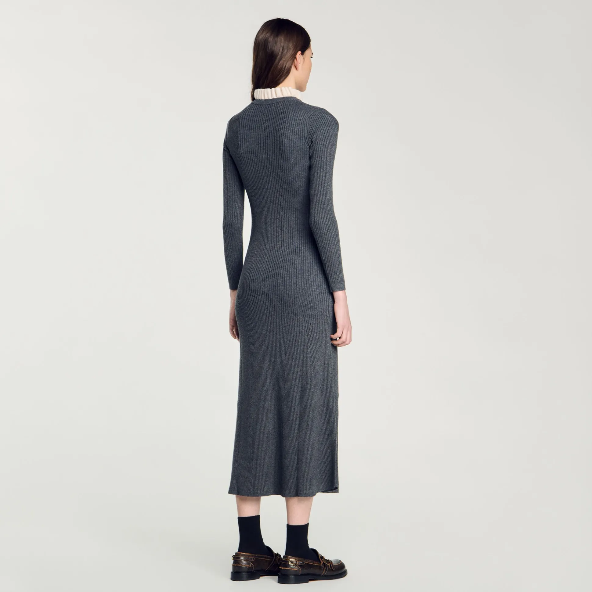 Robe Longue En Maille