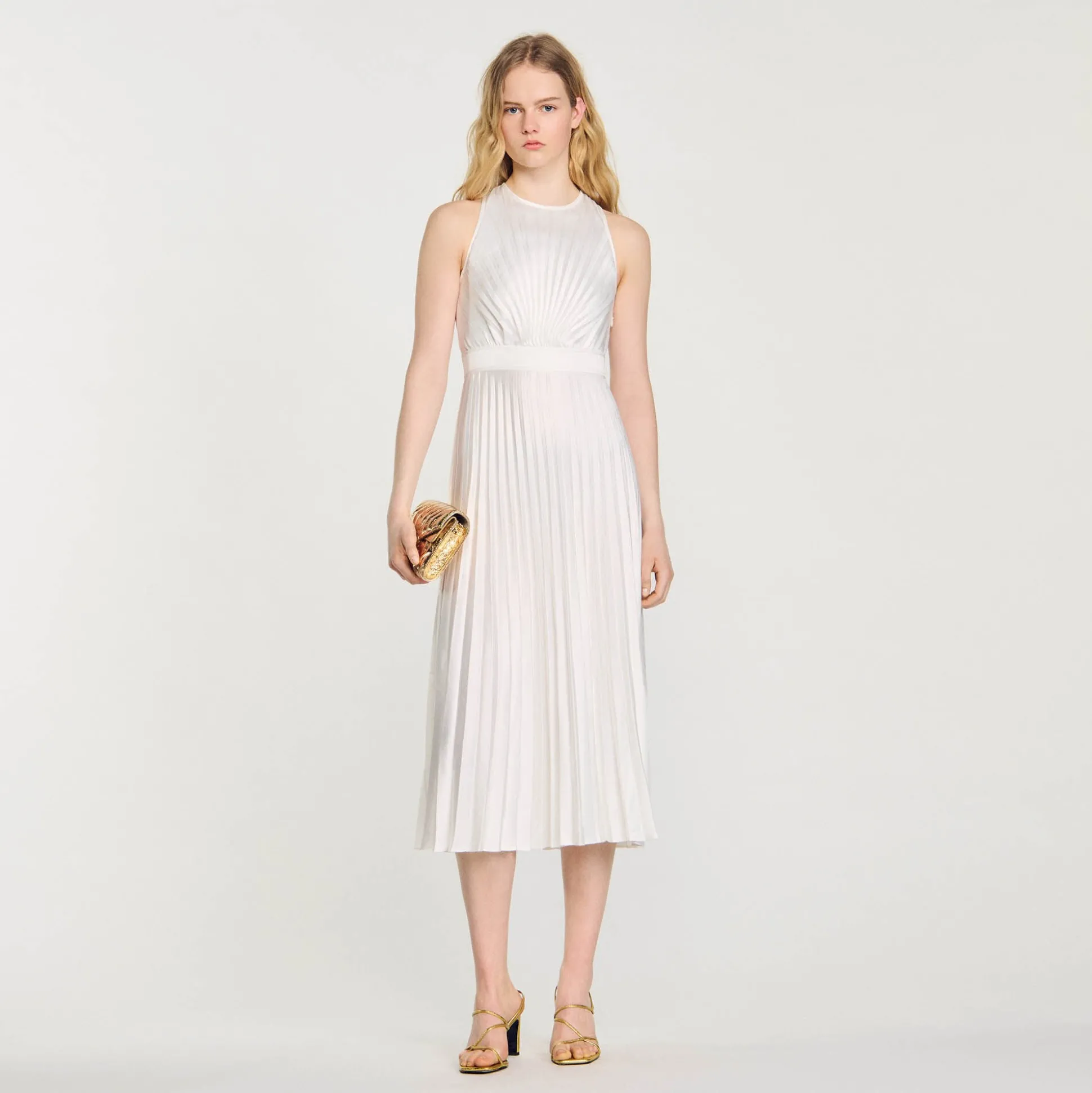 Robe Longue Plissée