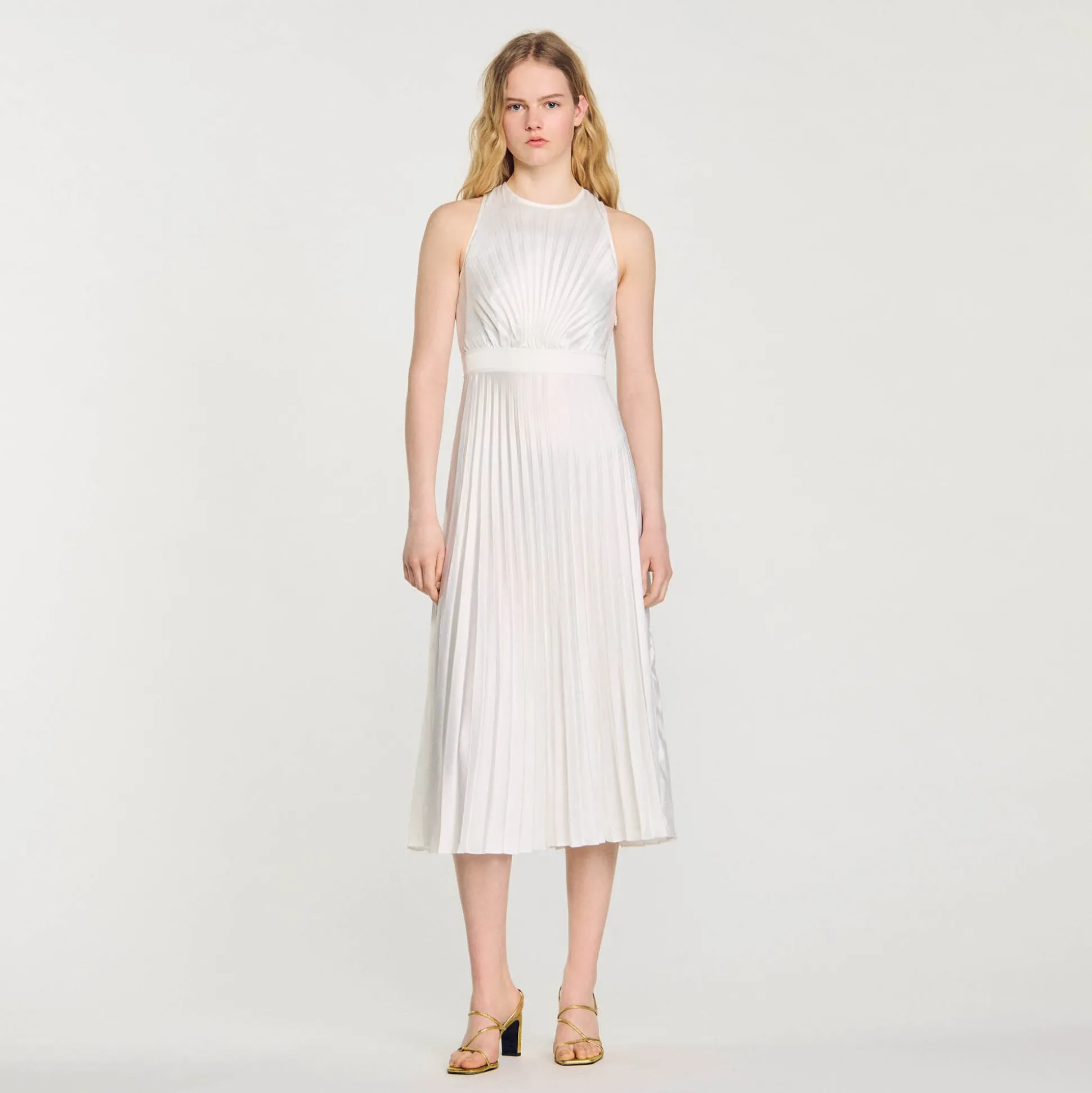 Robe Longue Plissée