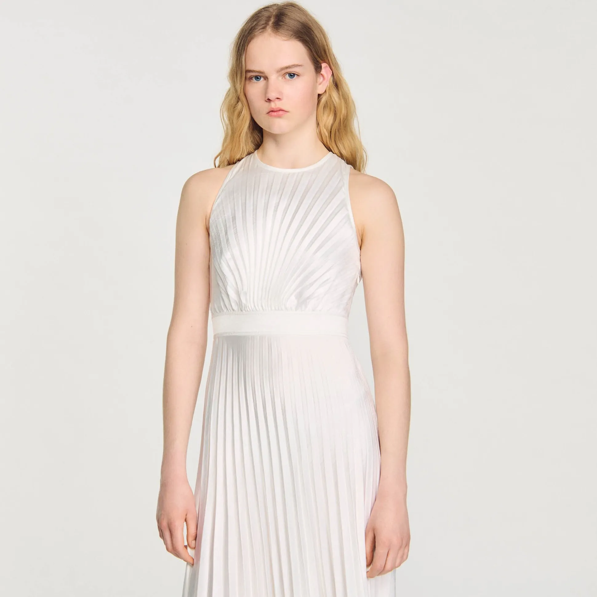 Robe Longue Plissée