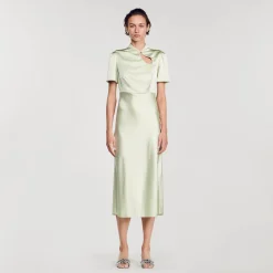 Robe Longue Satinée