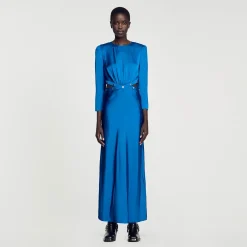 Robe Longue Satinée