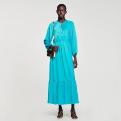 Robe Longue Satinée