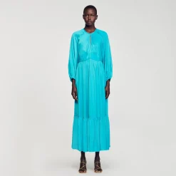 Robe Longue Satinée