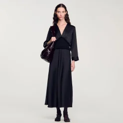 Robe Longue Satinée