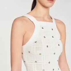 Robe Midi à Franges
