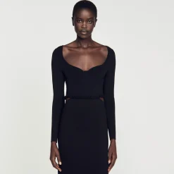 Robe Midi Ajourée