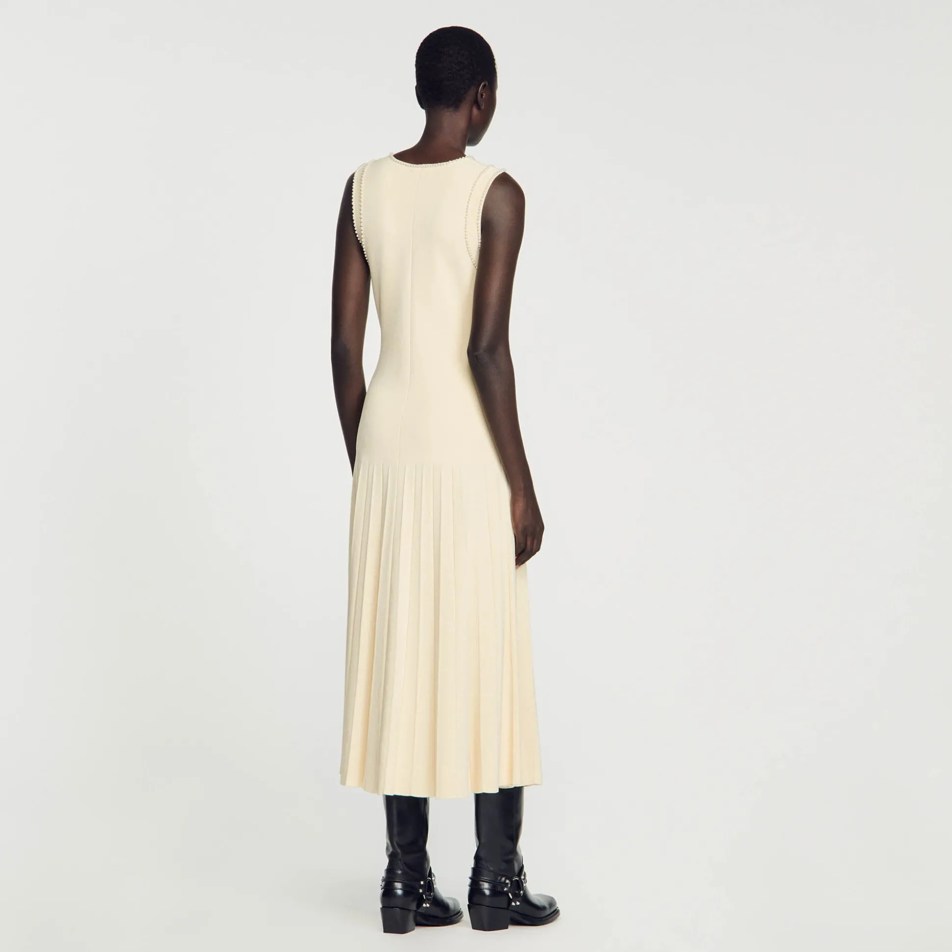 Robe Midi En Maille