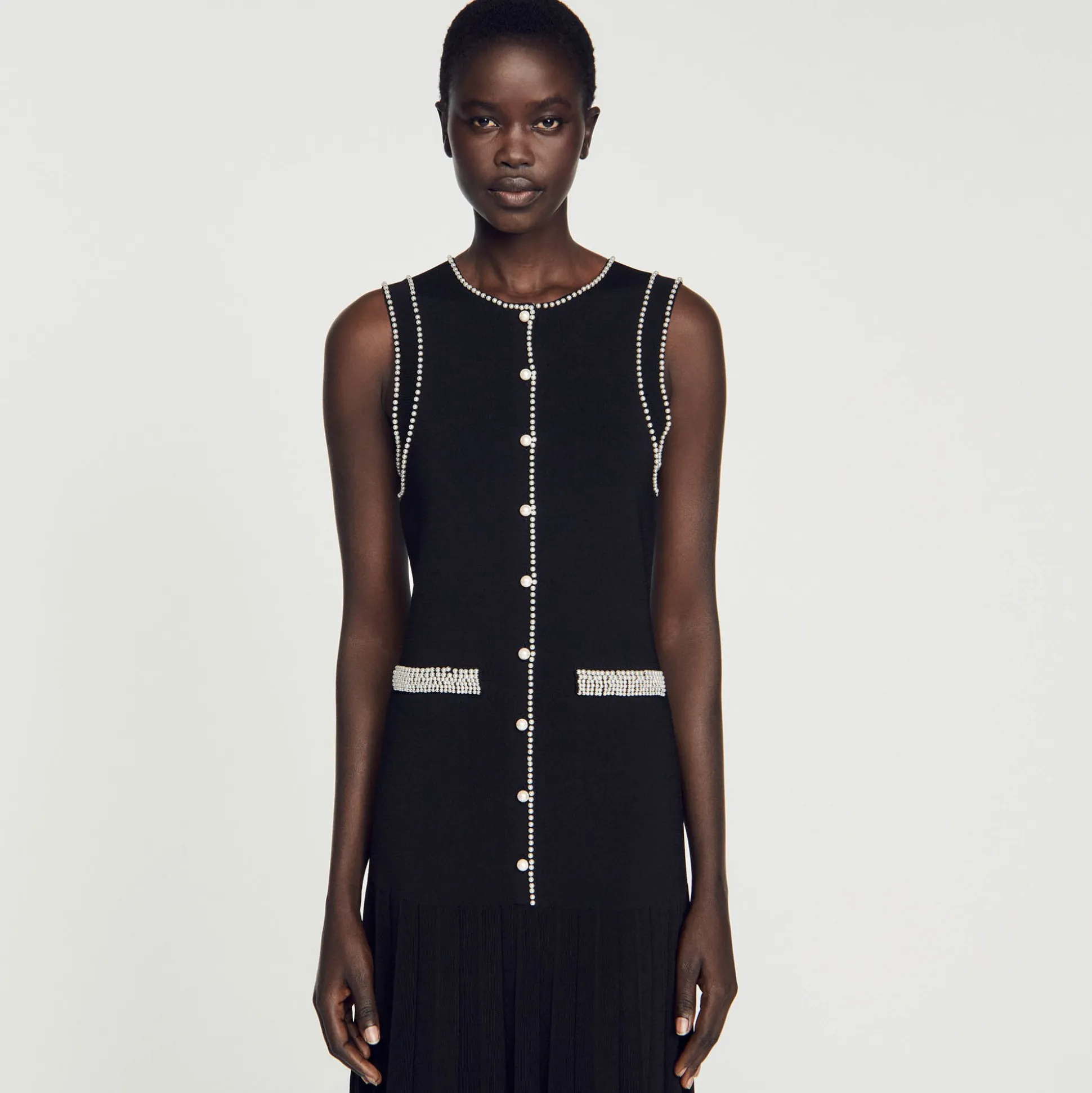 Robe Midi En Maille