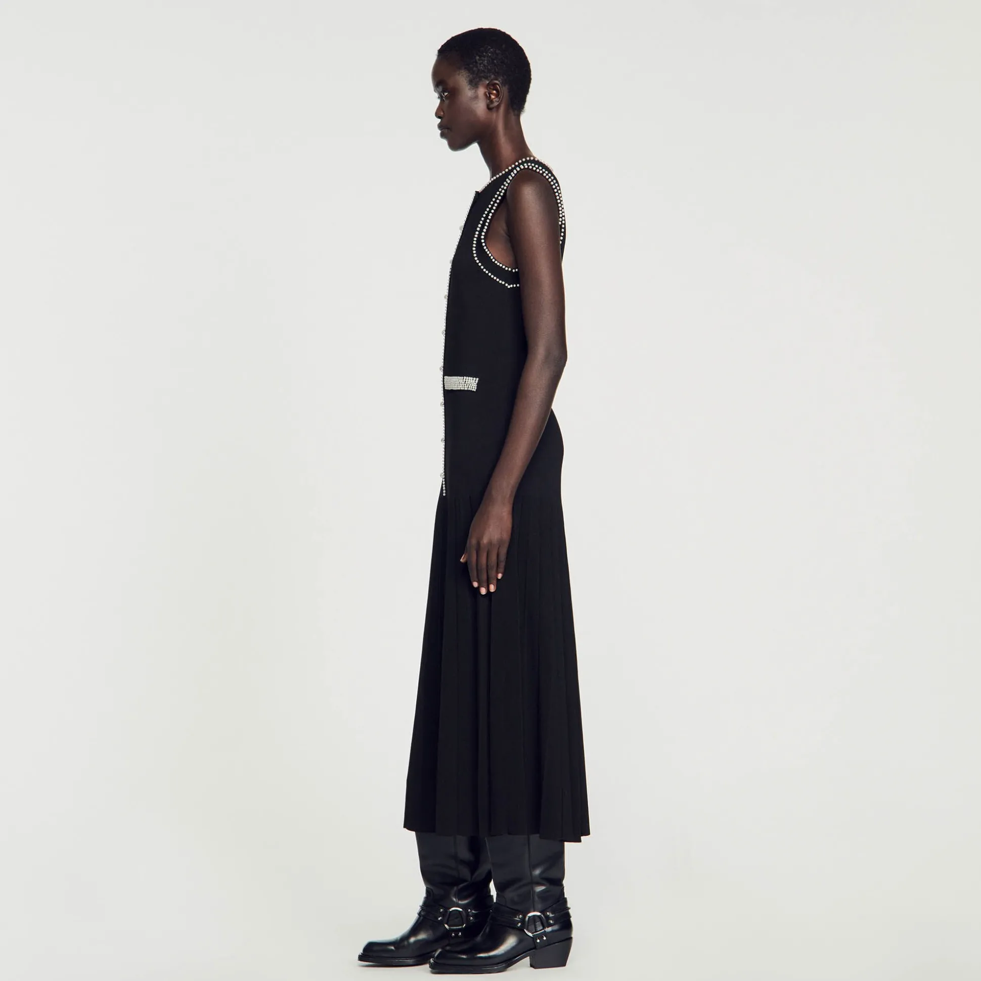 Robe Midi En Maille