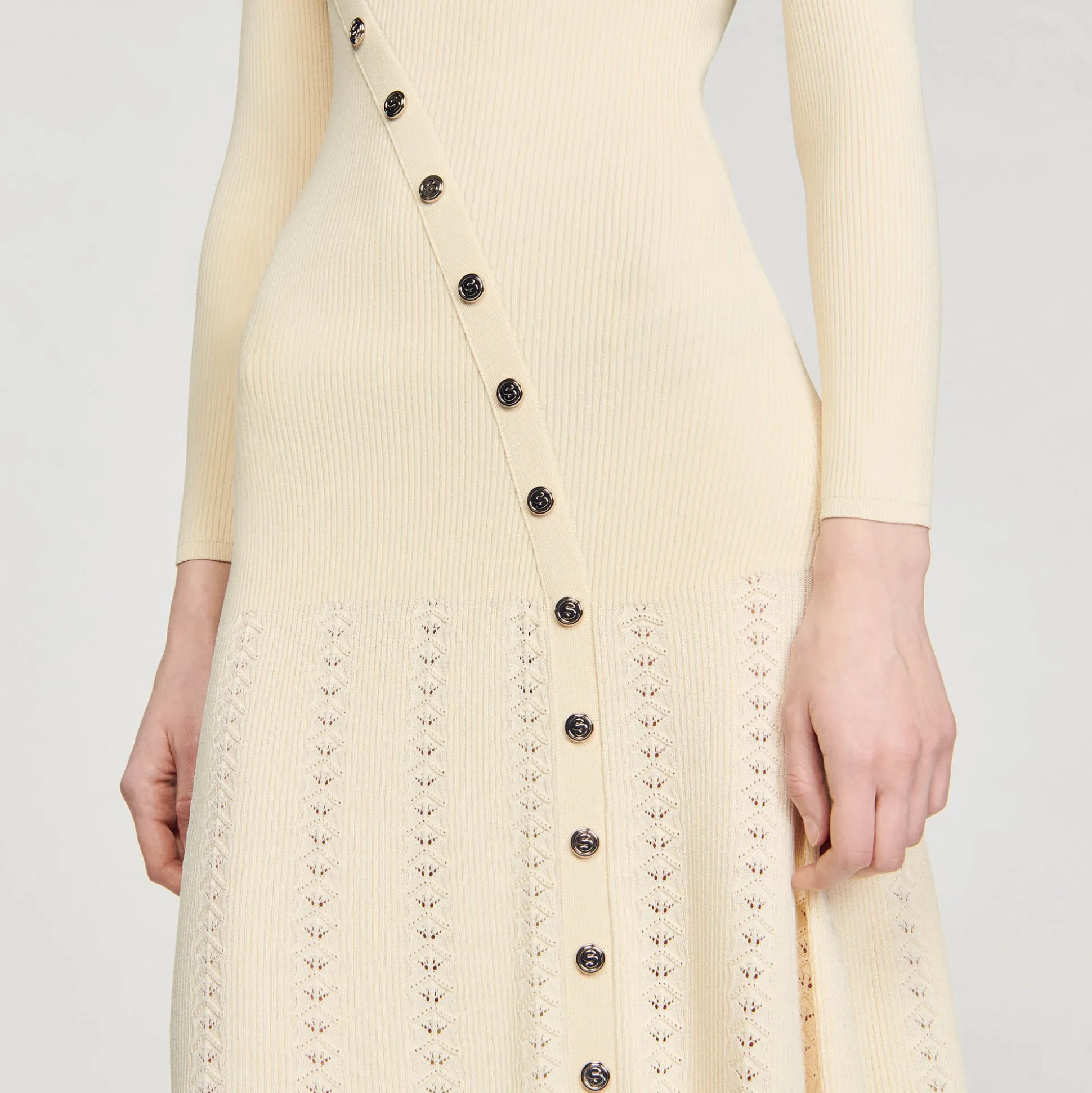 Robe Midi En Maille