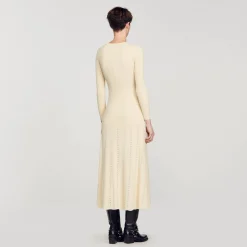 Robe Midi En Maille