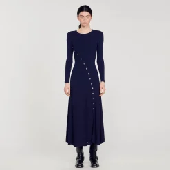 Robe Midi En Maille