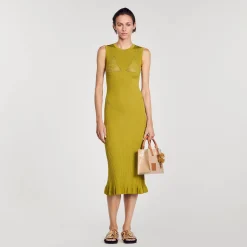 Robe Midi En Maille
