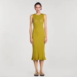 Robe Midi En Maille