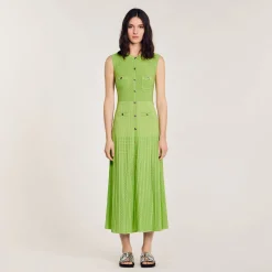 Robe Midi En Maille