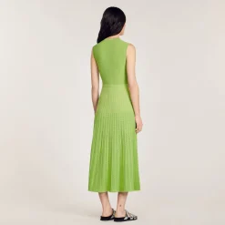 Robe Midi En Maille