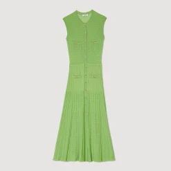 Robe Midi En Maille