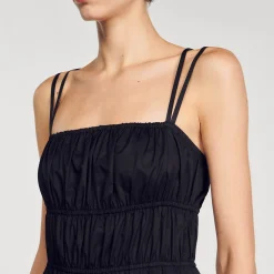 Robe Midi Froncée