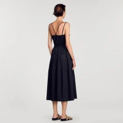 Robe Midi Froncée