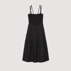Robe Midi Froncée