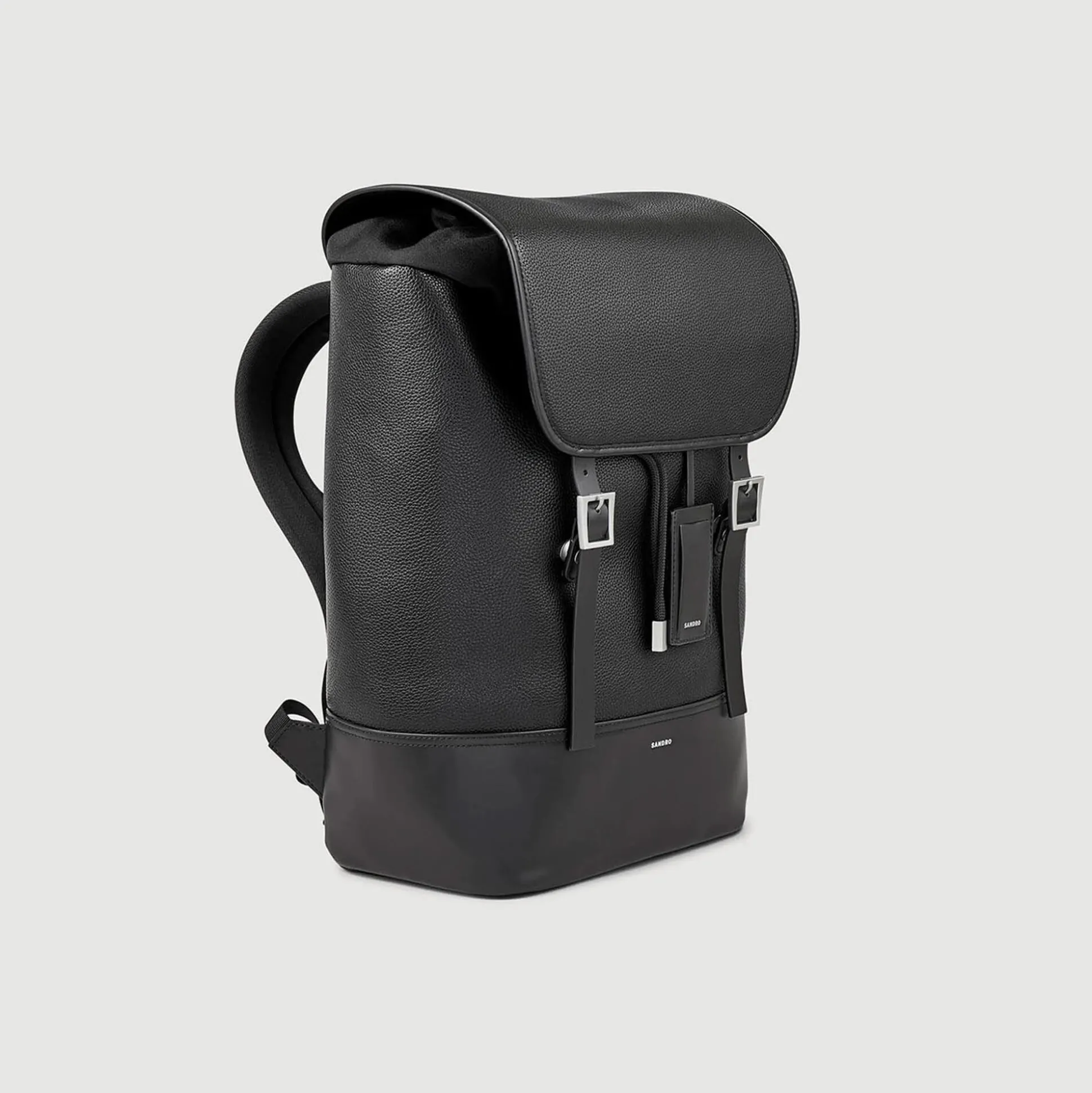 Sac à Dos En Toile Et Cuir