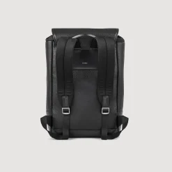 Sac à Dos En Toile Et Cuir