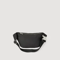 Sac Banane En Toile Et Cuir