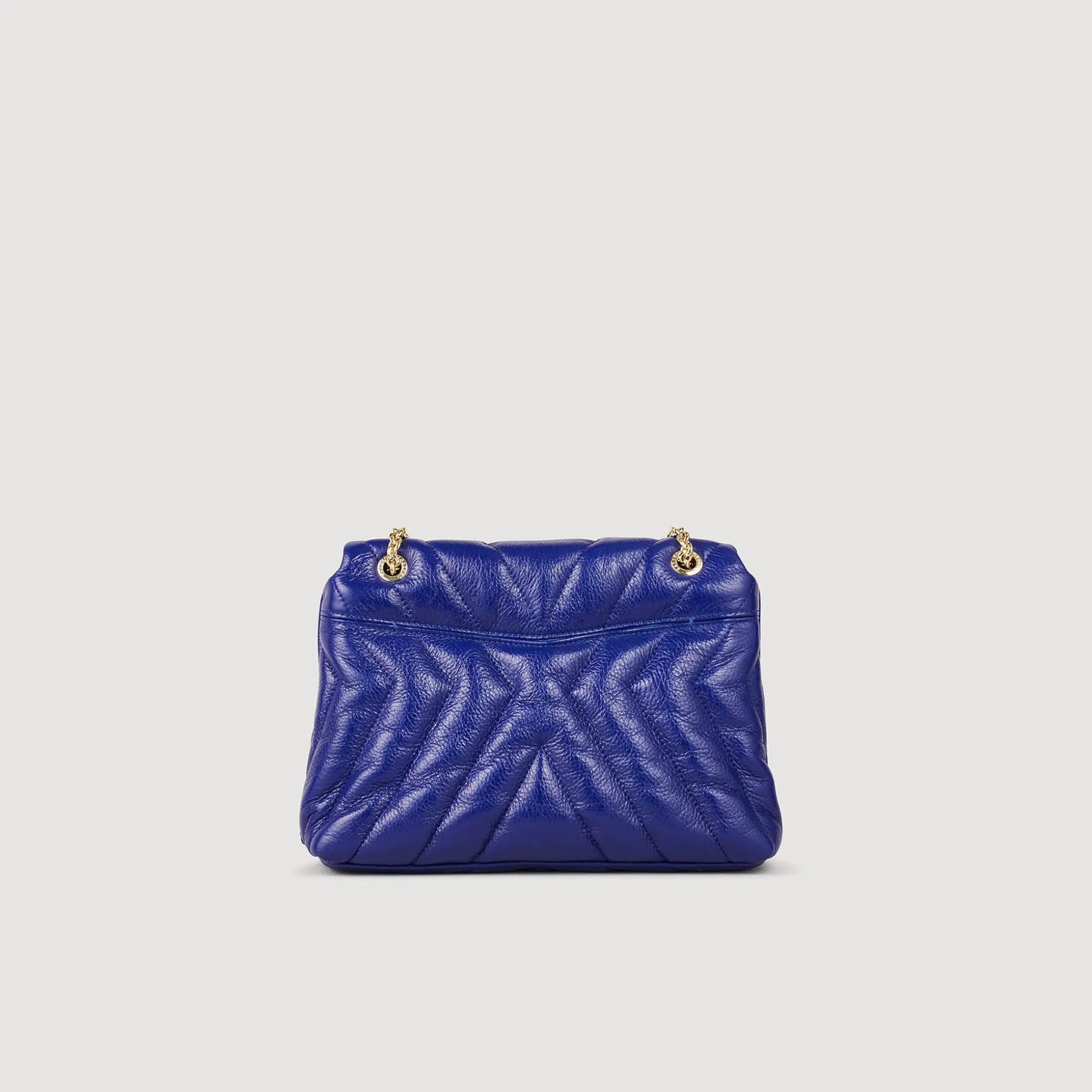 Sac Mila En Cuir Grainé Matelassé