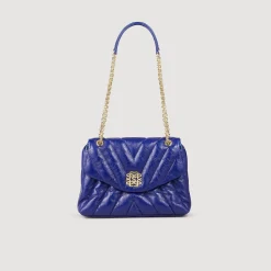 Sac Mila En Cuir Grainé Matelassé