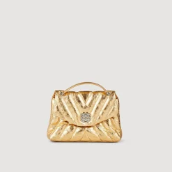 Sac Mila En Cuir Métallisé Matelassé