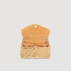 Sac Mila En Cuir Métallisé Matelassé