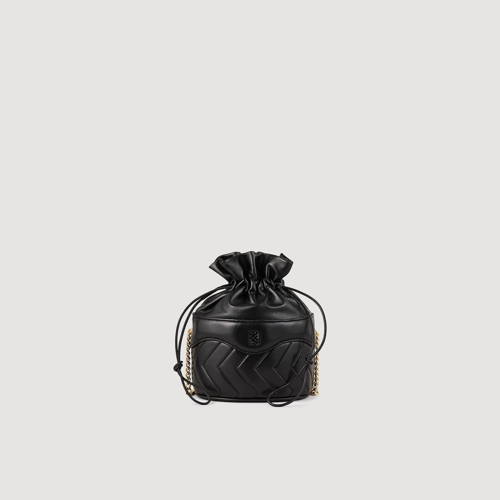 Sac Seau Le Bonbon En Cuir Matelassé