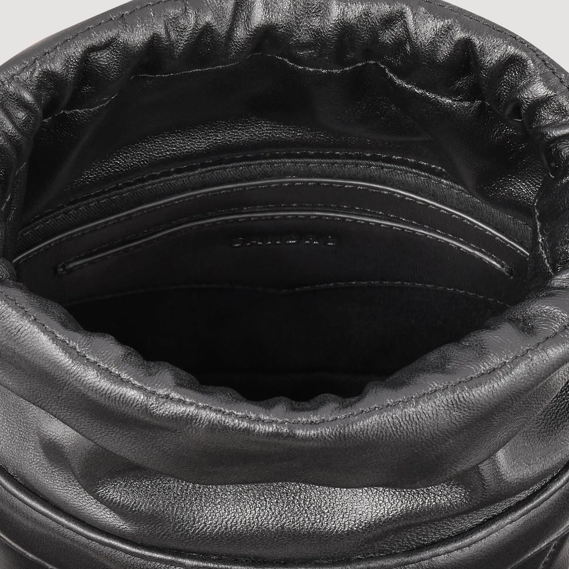 Sac Seau Le Bonbon En Cuir Matelassé