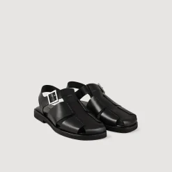 Sandales En Cuir