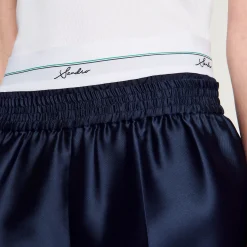 Short Effet 2 En 1 En Satin