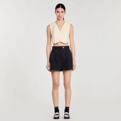 Short En Gabardine